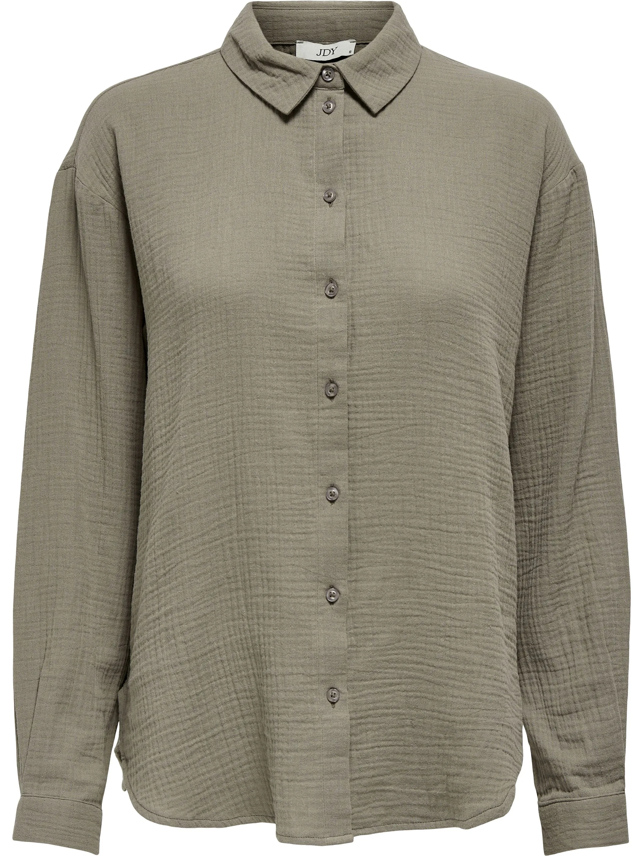 JDY 15271018 JDYTHEIS L/S LOOSE SH Braun 864809 186700 1